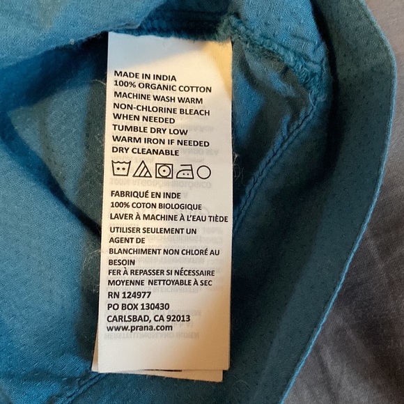 Prana Women's Blouse - Picture 8 of 8